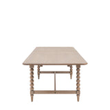 Charles Ted Antoine Turned Wood Extending Dining Table