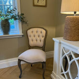 Charles Ted Avignon Linen Dining Chair