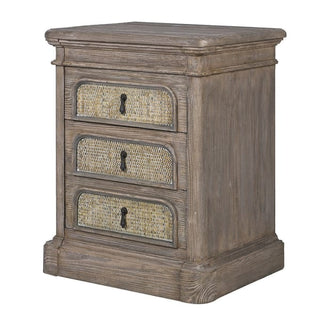 Salcombe Three Drawer Bedside Table