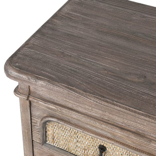 Salcombe Three Drawer Bedside Table