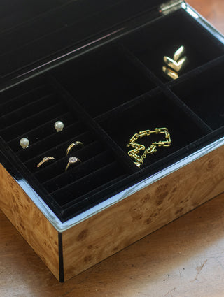 Burl Jewellery Box