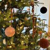 Charles Ted 7ft Artificial Christmas Tree with 750 Pre Strung Warm White LED Lights