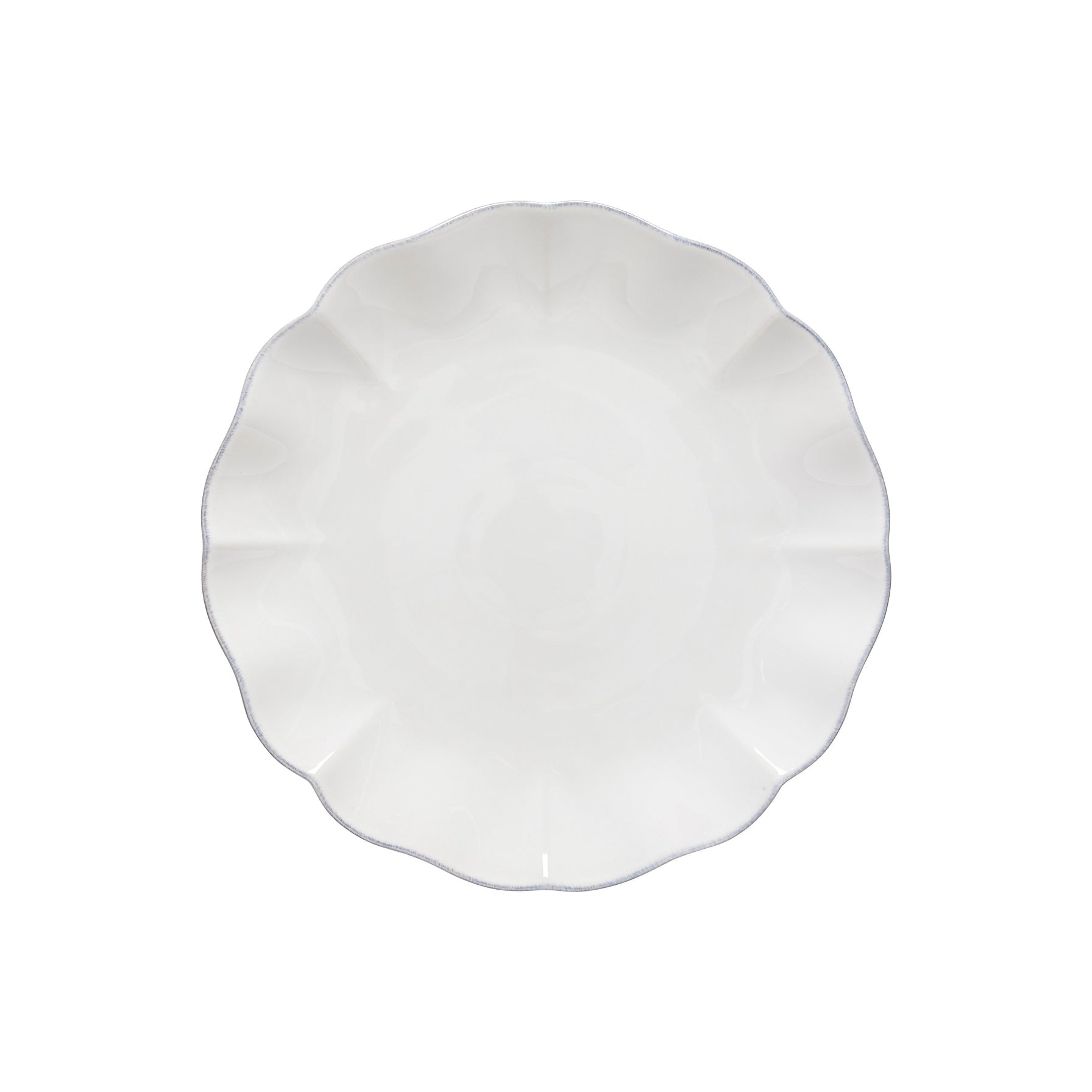 Isabella Scalloped Edge Dinner Plate 28cm | Box of Six