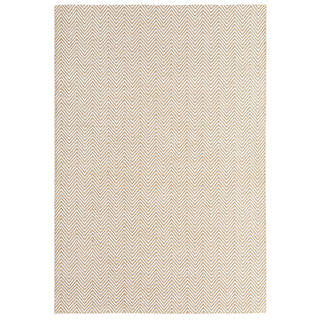 Ives jute flatweave rug in natural, full flat view
