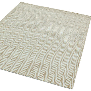 Ives jute flatweave rug in natural, weave detail