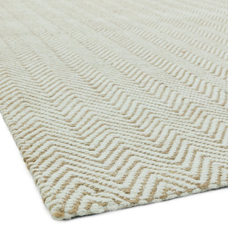 Ives jute flatweave rug in natural, further detail
