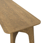 Kady Slim Wooden Console Table | Oak Veneer