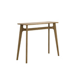 Kady slim oak console table