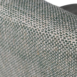 Indulge in the luxurious comfort of the Kristin Open Back Dining Chair, crafted with a woven textured fabric in a soft cream hue with subtle hints of moss green. Elevate your dining experience with this sophisticated and exclusive piece.