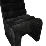 Studio CTH Mandi Sculptured Dining Chair | Black