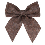 Mocha Noel Elegance Christmas Tree Bow