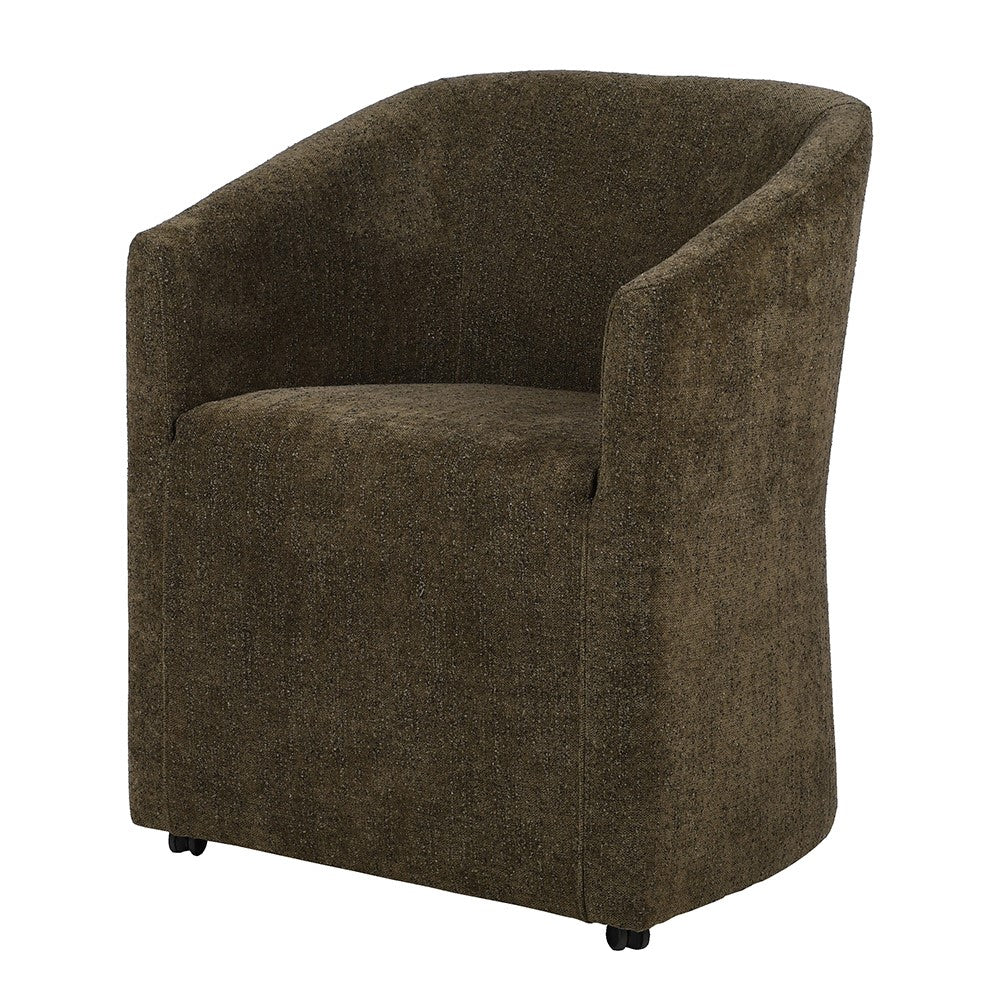 Introducing our Montreal Tub Chair in a stunning shade of Moss Green. Experience the epitome of luxury with this exclusive piece, evoking the beauty and sophistication of the natural world.
