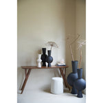 Off White Boucle Pouffe Footstool