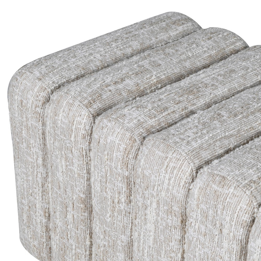 Ottoman - close-up texture detail