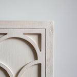 exquisite Scallop Edged Sideboard, crafted from Alder wood