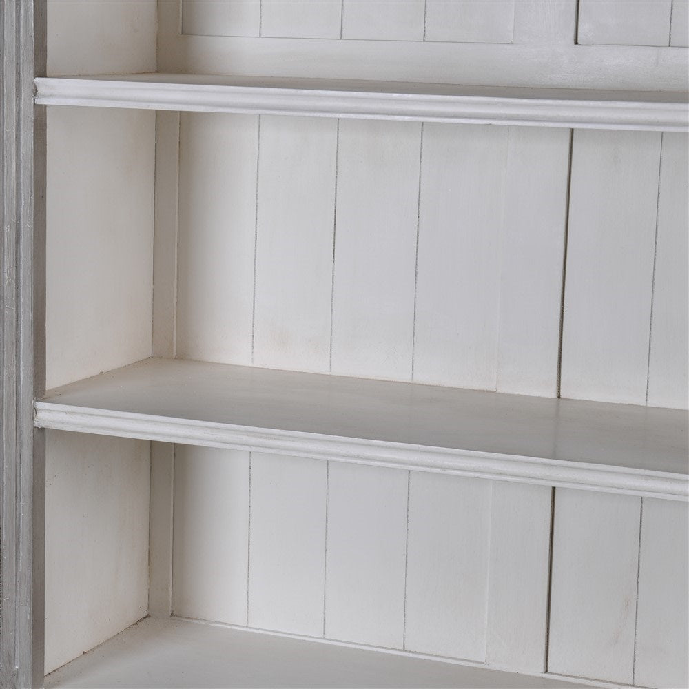 A beautiful cabinet, made from Durian wood to give a farmhouse, time worn look. complete with sliding glass doors.