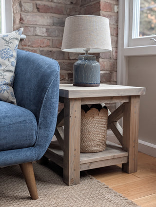 Tatton Criss Cross Lamp Table