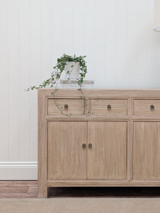 Abingdon Four Door Elm Cabinet