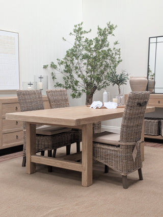 Abingdon Elm Dining Table