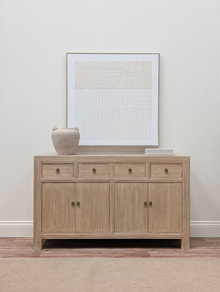 Abingdon Four Door Elm Cabinet