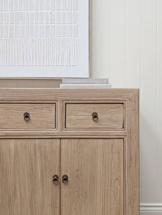 Abingdon Four Door Elm Cabinet