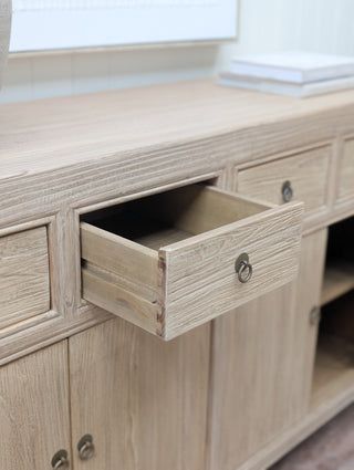 Abingdon Four Door Elm Cabinet