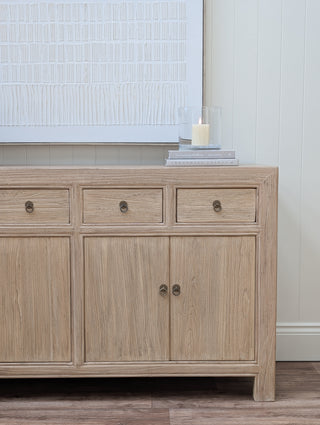 Abingdon Four Door Elm Cabinet
