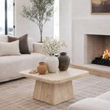 Porto Travertine Coffee Table