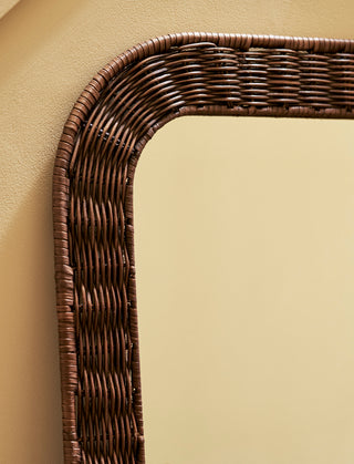 Rattan Mirror