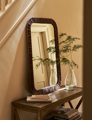 Rattan Mirror
