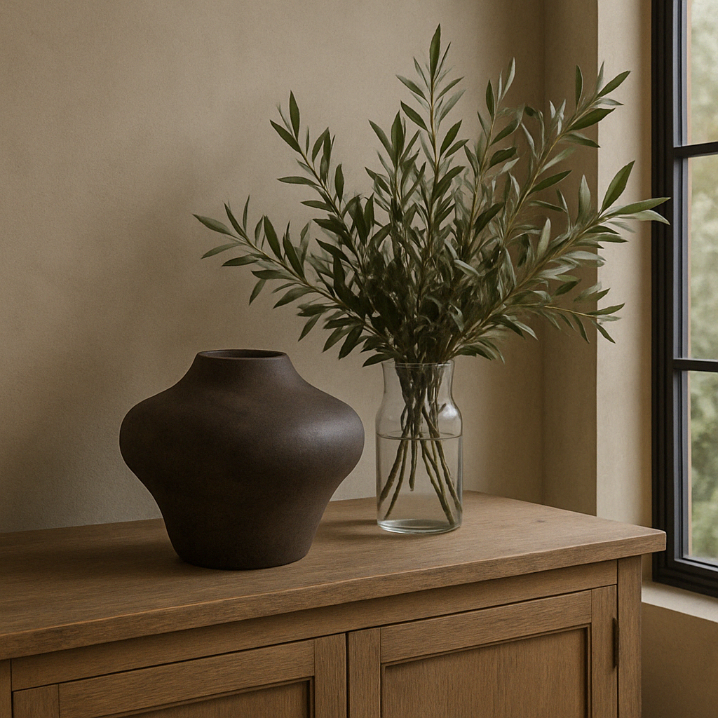 Crafted by hand, the organic and asymmetrical design of our Reign vase adds a modern twist to the traditional bust statue. Its matte yet vibrant and textured finish invites you to experience its tactile nature. This stunning piece in downtown brown is a must-have for any sophisticated urban space.


Dimensions:
H 25cm W 30cm D 21cm


Weight&nbsp;
3kgs