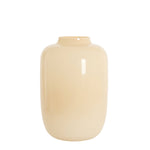 Rosa Cream Glass Statement Vase