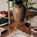Rustic terracotta brown vase with handcrafted light clay finish, perfect for home décor.