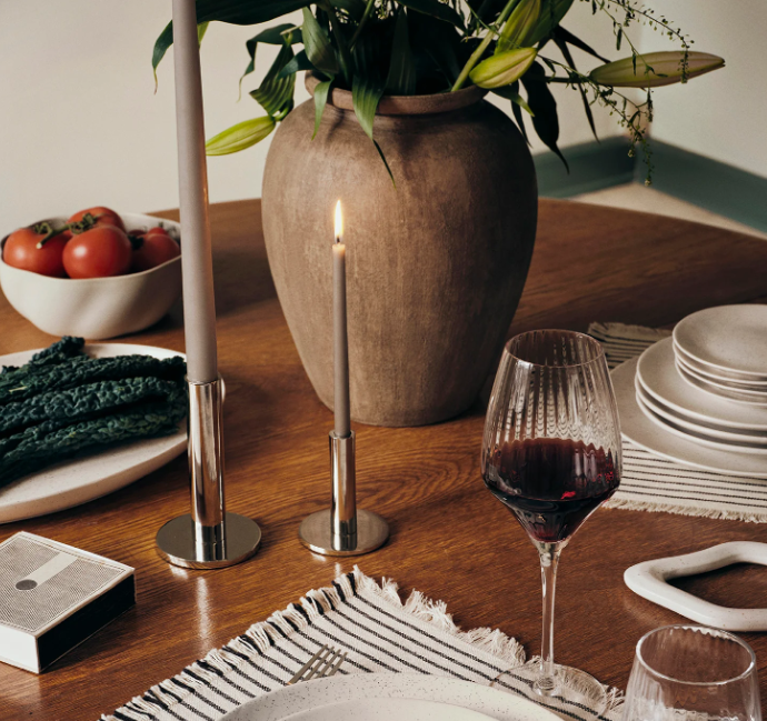 Rustic terracotta brown vase with handcrafted light clay finish, perfect for home décor.