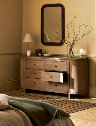 Sherborne Bayur wood double chest of drawers, view 2