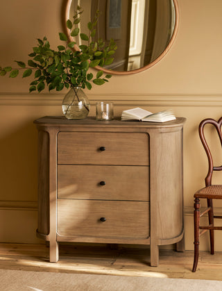 Sherborne Bayur wood chest of drawers