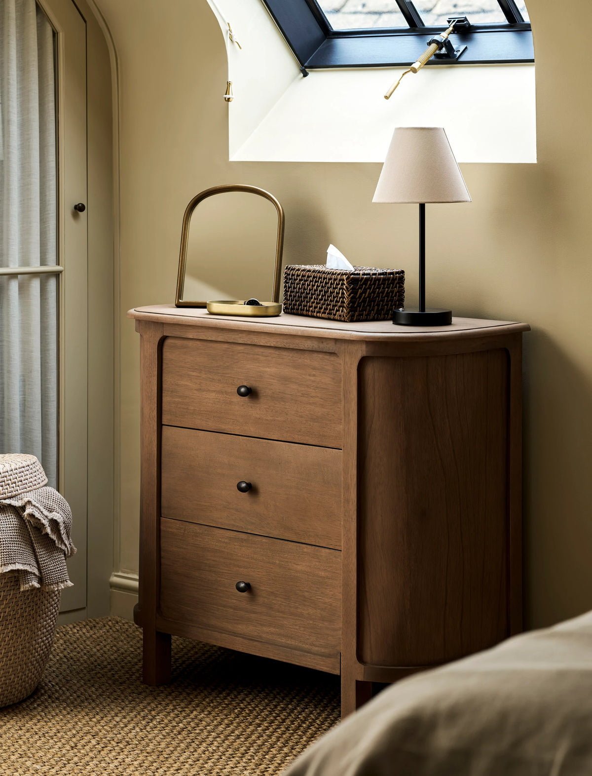 Sherborne Bayur wood chest of drawers, view 2