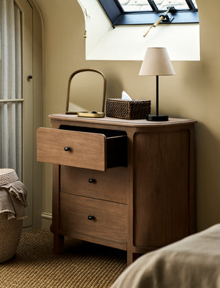 Sherborne Bayur wood chest of drawers, view 3