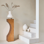 Salen White Ceramic Vase with Ears