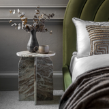 Charles Ted Arcus Marble Side Table | Natural