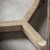 Charles Ted Alani Side Table | Smoked Oak