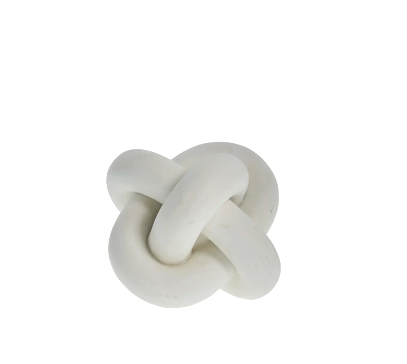 Decorative White Knot