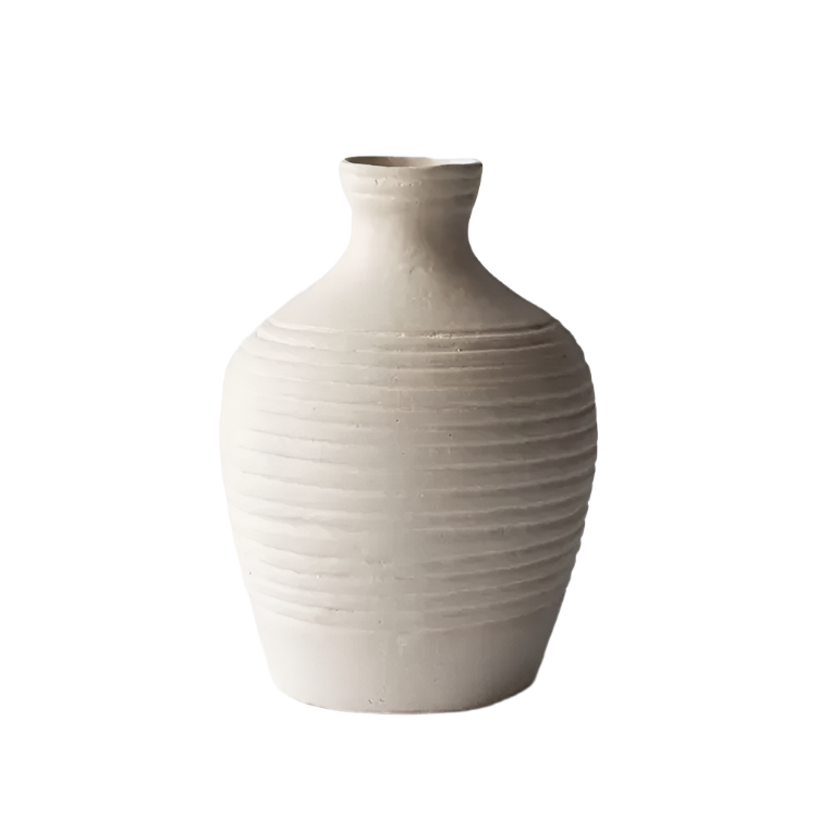 Papier mache pot