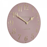 Charles Ted Arabic Blush Pink Wall Clock 20 Inch