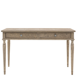 Charles Ted Atelier Parquet Writing Desk in Natural Mindy Ash