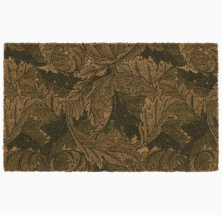 Morris & Co Acanthus coir doormat 75 x 45cm