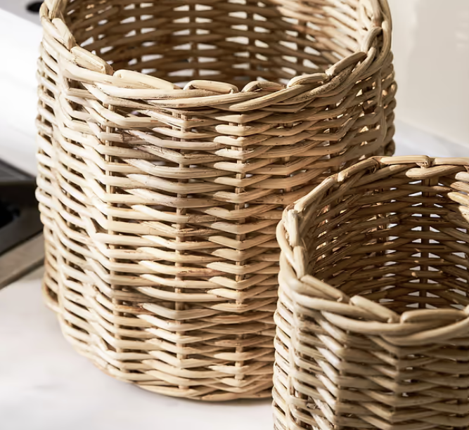 Rattan Utensil Holder