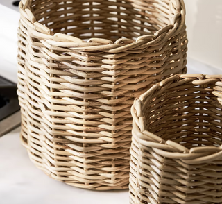 Rattan Utensil Holder