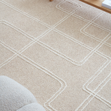Ada Boho Linear Rug Sand