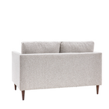 Charles Ted Sunningdale Soft Natural Fabric Sofa with Deep Seat and Tapered Arms Available in 2 and 3 Seater Options